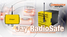 Jay RadioSafe Sistema de Parada de Emergência AGVs